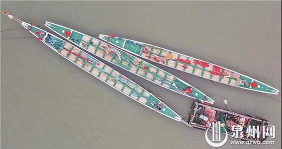 蚶江海上泼水节配套活动龙舟邀请赛专用龙舟下水